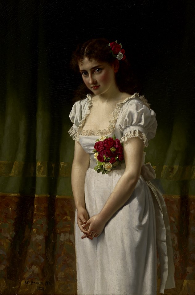 John George Brown - Meditation - 69.91 - Indianapolis Museum of Art
