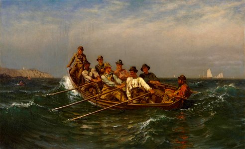John George Brown - Pull for the Shore