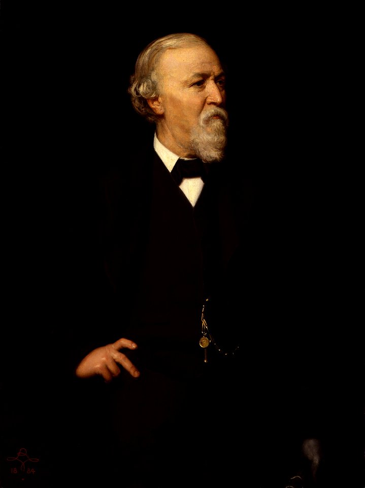 Robert Browning by Rudolph Lehmann