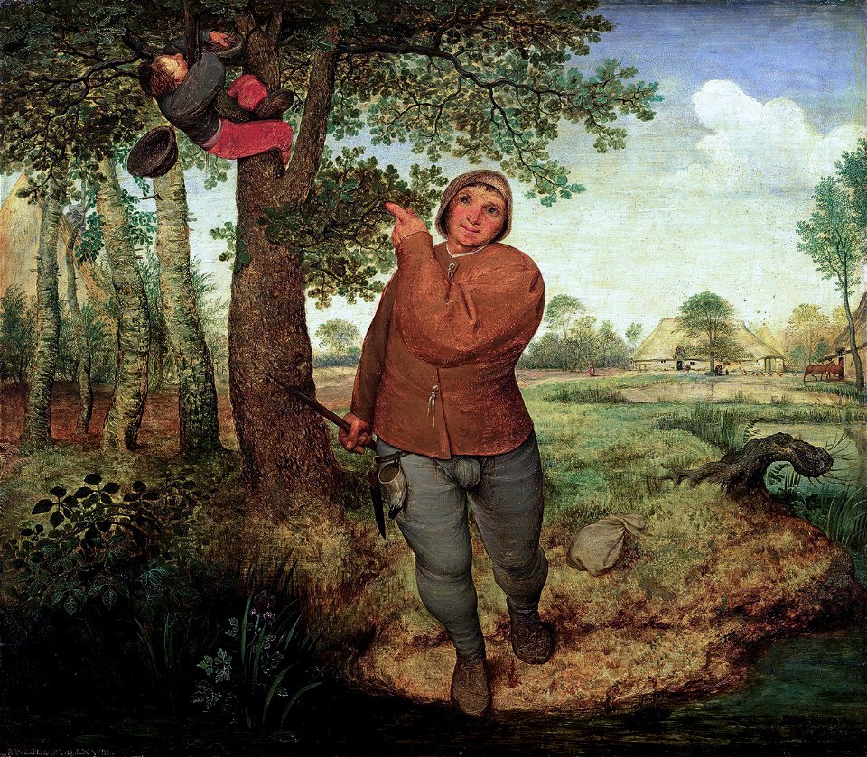Bruegel proverbe du denicheur