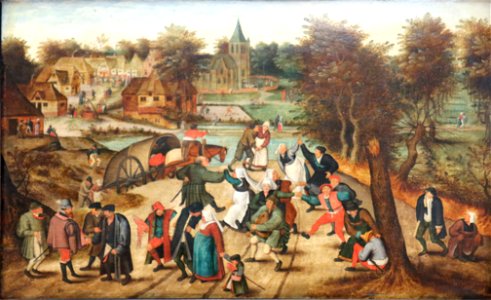 Bruegel II-retour de pélerinage. Free illustration for personal and commercial use.