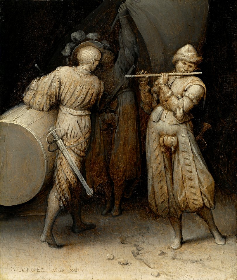 Pieter Bruegel de Oude - De drie soldaten