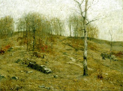 Bruce Crane - December Uplands - 1947.11.3 - Smithsonian American Art Museum