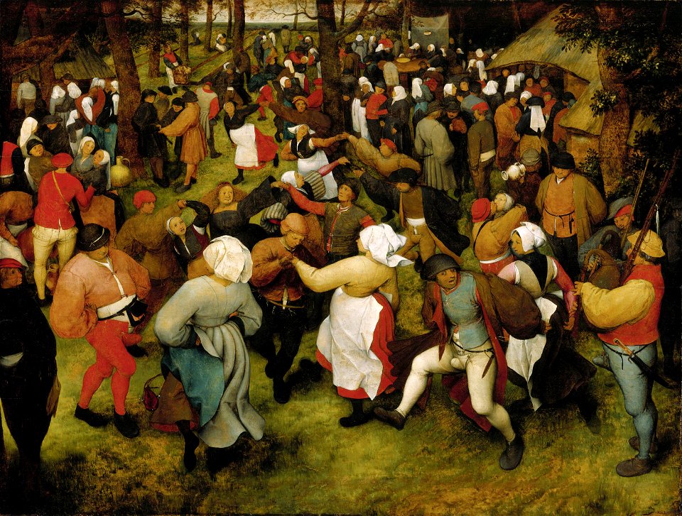Pieter Bruegel the Elder - Wedding Dance in the Open Air - WGA03505