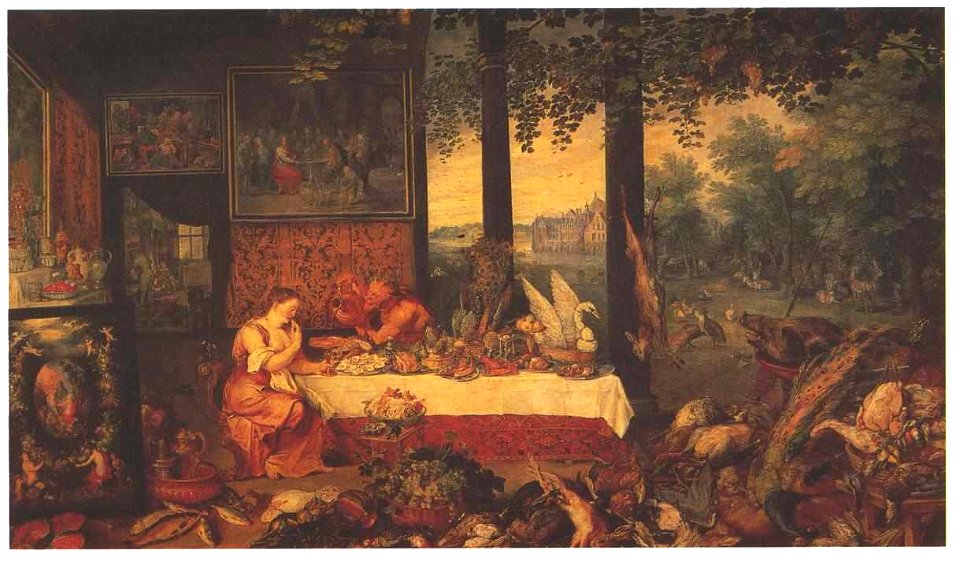 Brueghel Jan - Der Geschmacksinn