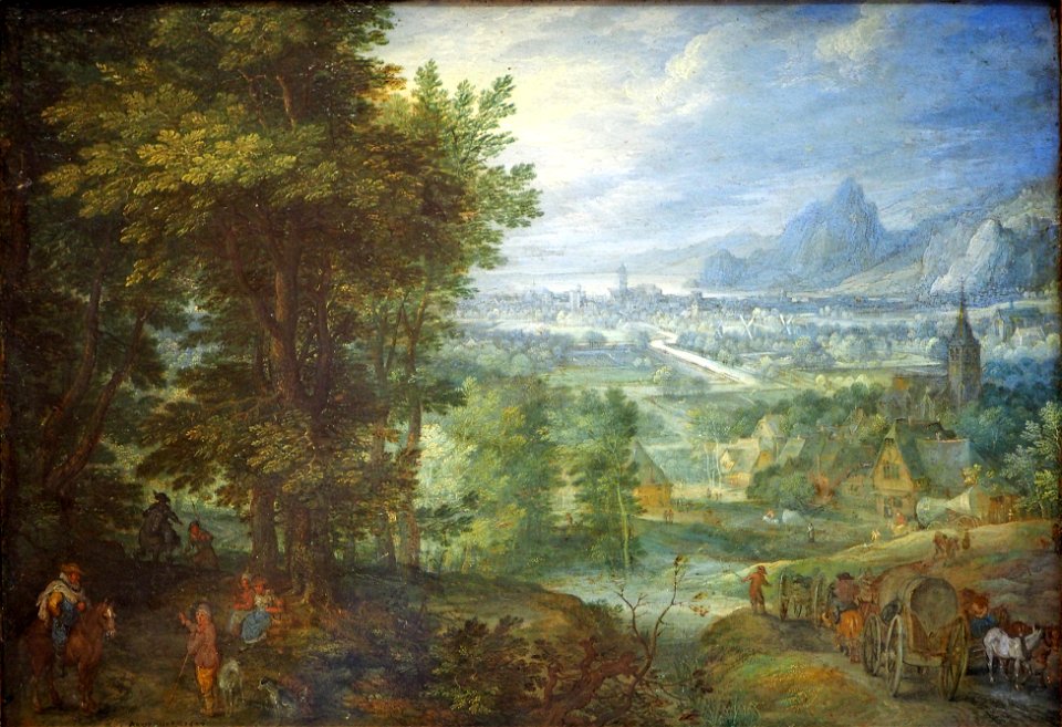 Bruegel Flusslandschaft@Nieders. Landesmuseum 20161103