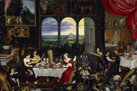 File-Bruegel d. Ä., Jan -The Senses of Hearing, Touch and Taste - 1618