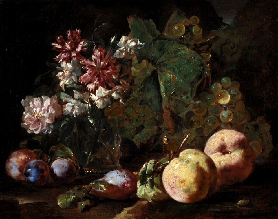 Abraham Brueghel - Still Life of Fruit and Flowers - 35.108 - Detroit Institute of Arts