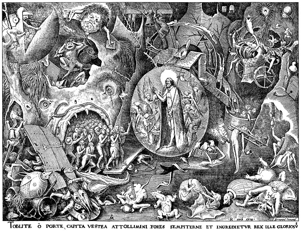 Brueghel - Sieben Tugenden - Christus im Nimbus