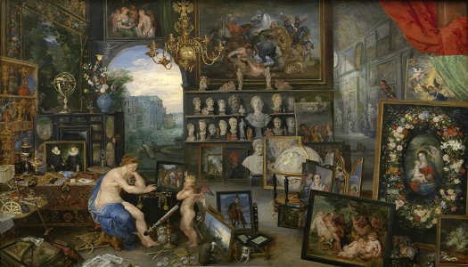 Jan Brueghel I & Peter Paul Rubens - Sight (Museo del Prado)