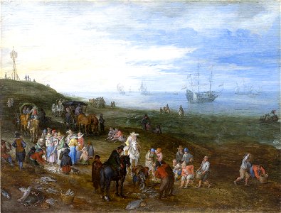 Brueghel de velours Retour de pêche