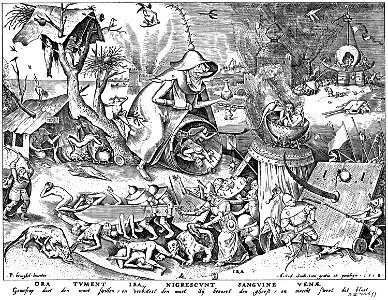 Brueghel - Sieben Laster - Ira