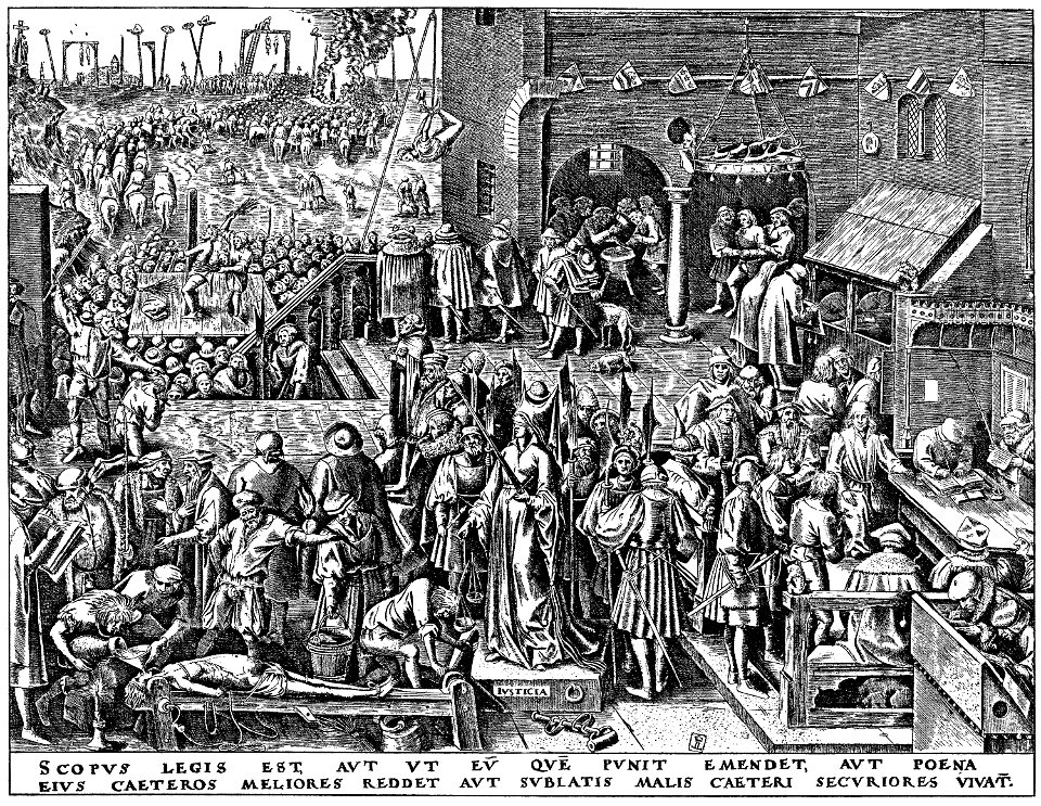 Brueghel - Sieben Tugenden - Iusticia