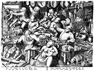 Brueghel Fette Kueche