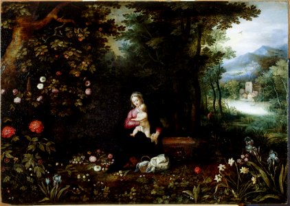 Jan Brueghel de Oude & Hendrick van Balen - Rust op de vlucht naar Egypte