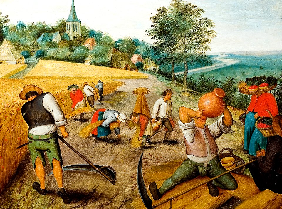 Pieter Brueghel (II) - The four seasons, summer (Bukarest)