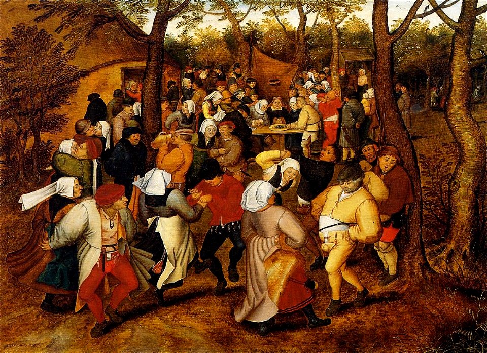 Pieter Brueghel the Younger - Peasant Wedding Dance (1623)