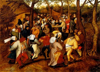 Pieter Brueghel the Younger - Peasant Wedding Dance (1623)