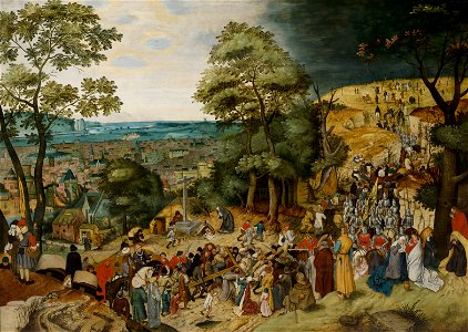 Christ Carrying the Cross by Pieter Brueghel (II) Bonnefantenmuseum 4042