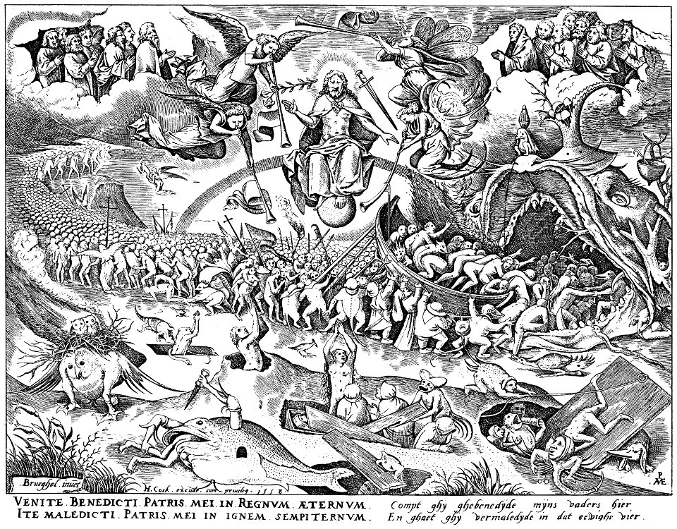 Brueghel - Sieben Laster - Jüngstes Gericht