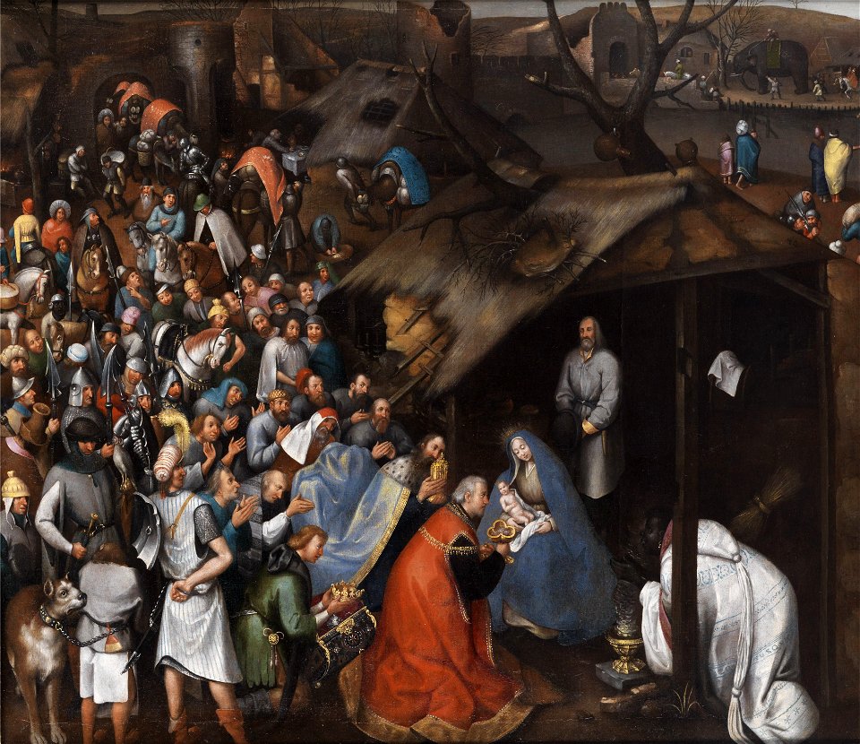 Brueghel-Werkstatt Anbetung des Kindes
