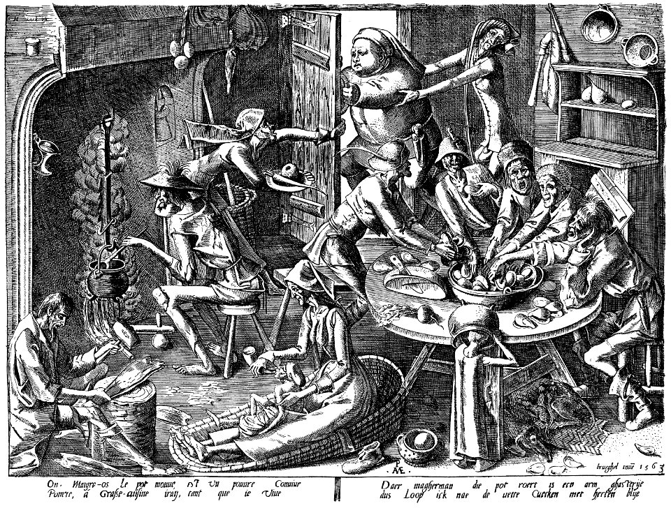 Brueghel Magere Kueche