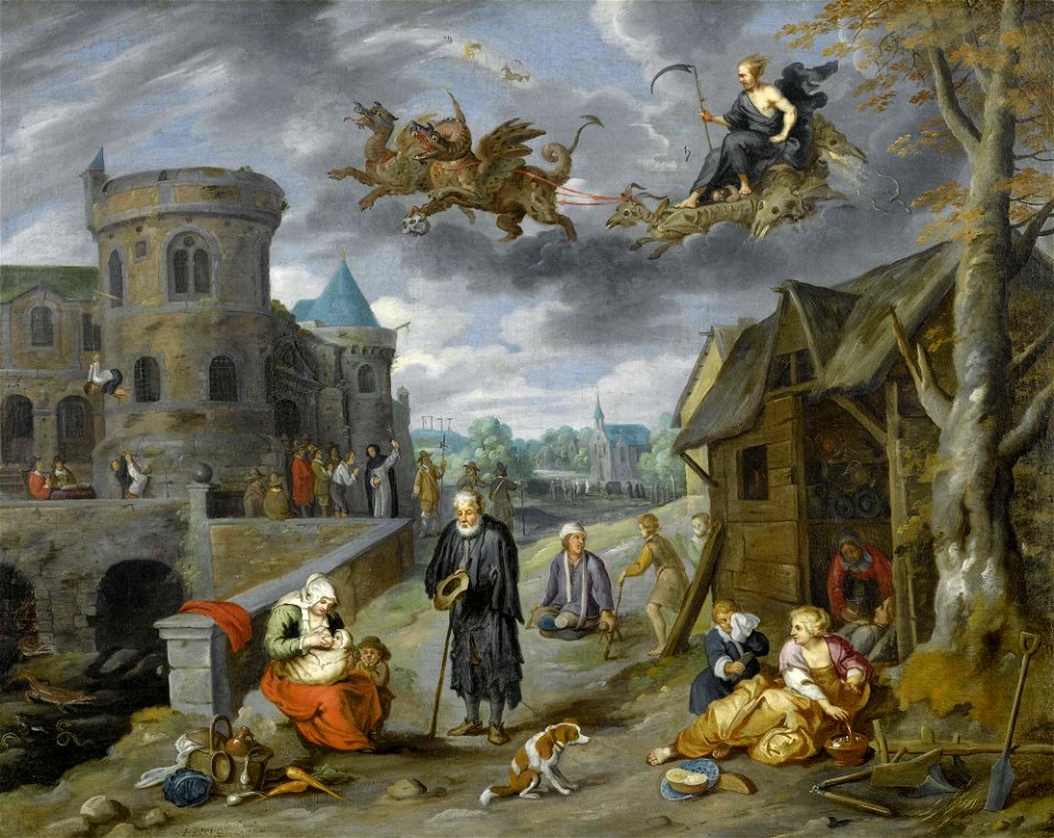 Jan Brueghel (II) - The children of the planet Saturn