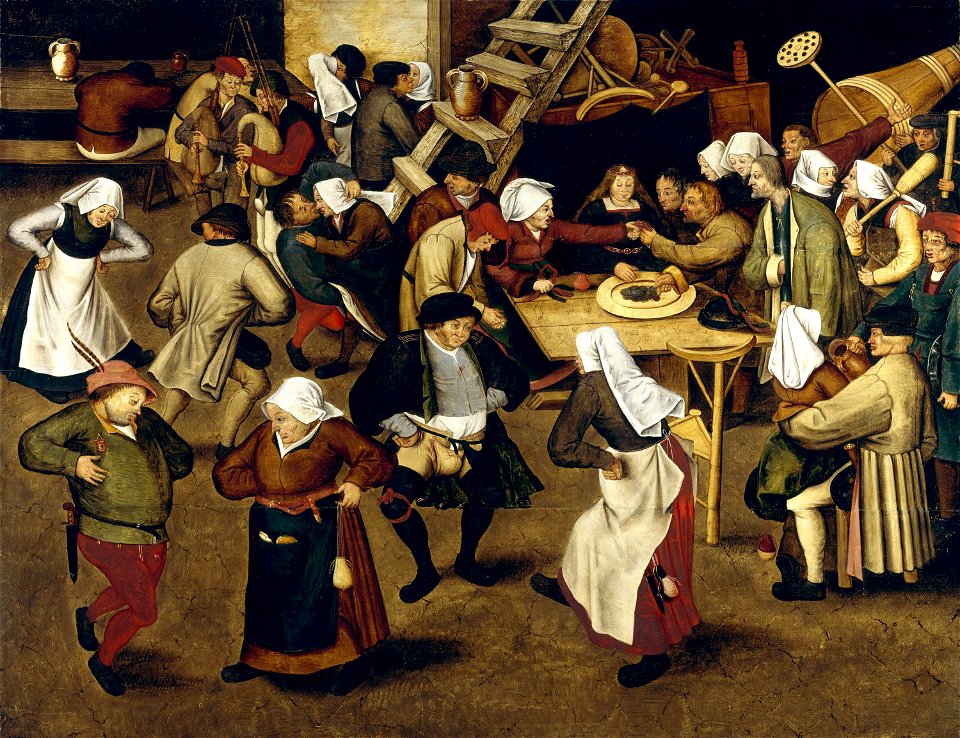 Pieter Brueghel II - Peasant Wedding , 1620 (National Gallery of Ireland)