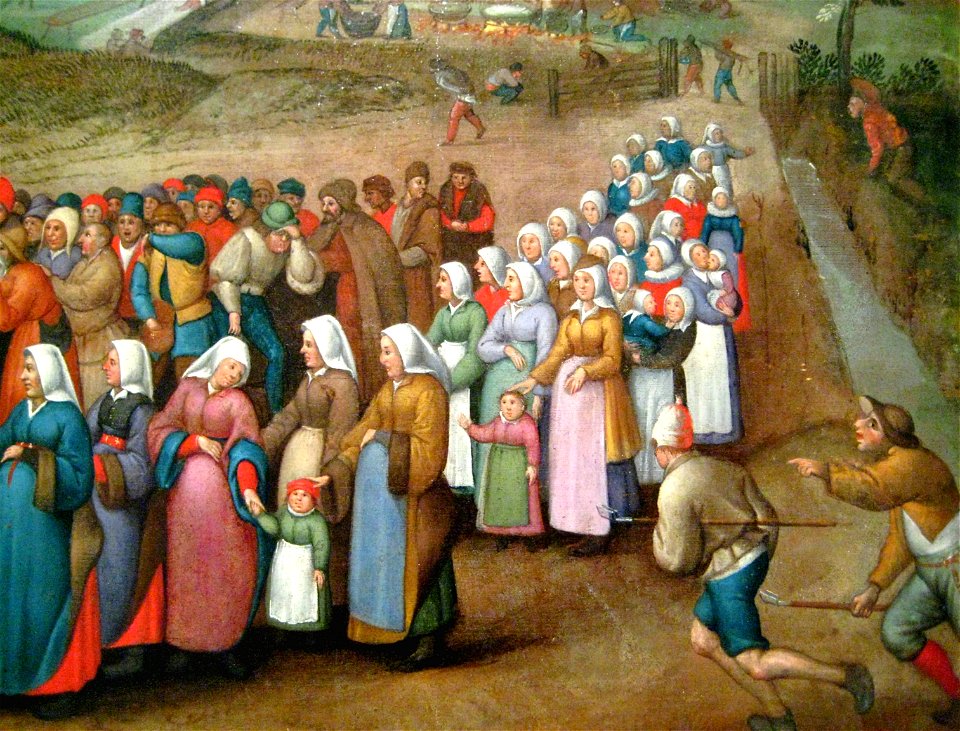 Circle of Pieter Brueghel the Younger (Mikhail Perchenko's collection) detail
