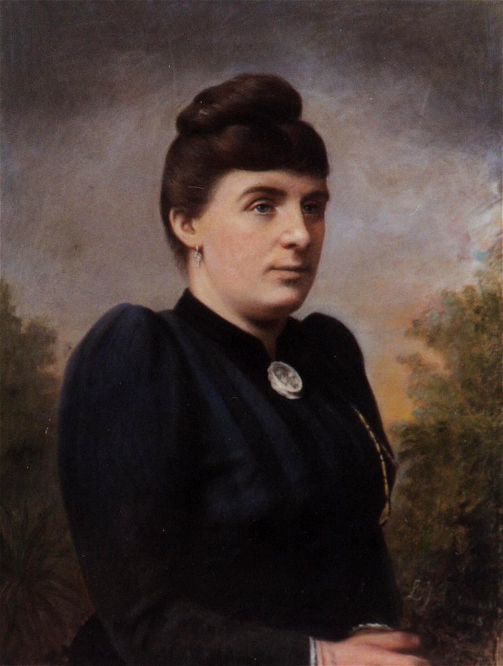 Bruna, L.J. (1895) - Portret van Hendrika Mijna Bruna (1856-1941)