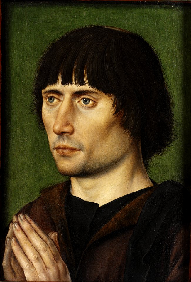 Bruges Master - Portrait of a Cleric - 45.042 - Rhode Island School of Design Museum