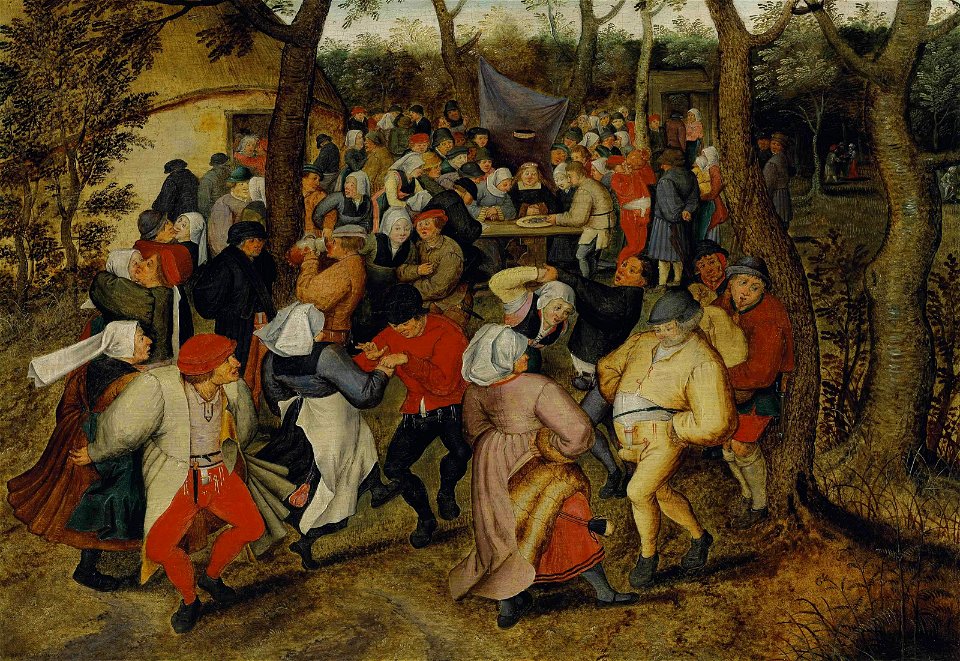Pieter Brueghel de Jonge - De bruiloft dans (1625)