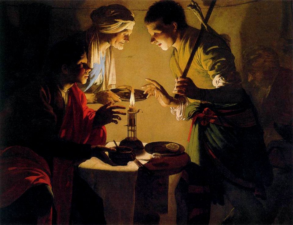Brugghen, Hendrick ter - Esau Selling His Birthright - c. 1627
