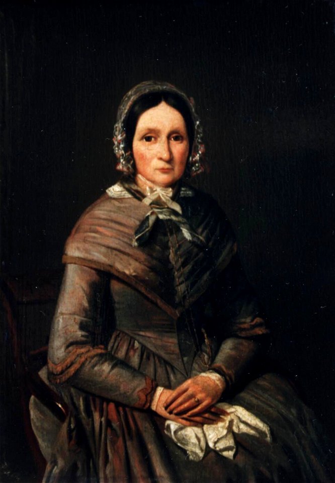 Bruna, L.J. (1849) - Portret van Sara Margaretha Lemker (1790-1862)