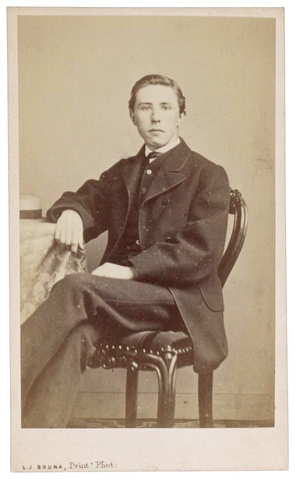 Bruna, L.J. - carte de visite van J.H. van Bloemen Waanders