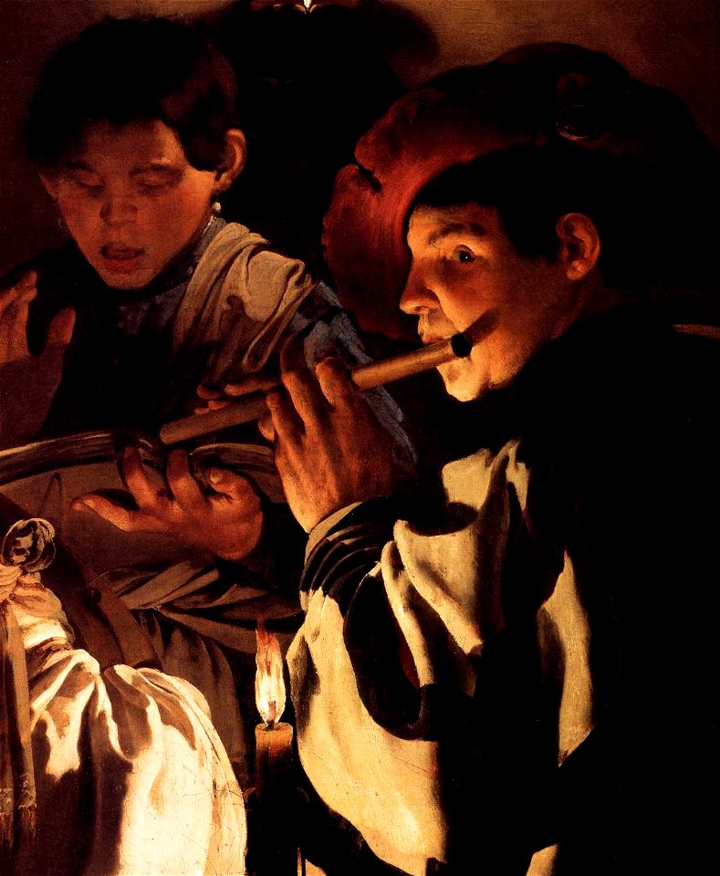 Hendrick ter Brugghen - The Concert (detail) - WGA22177