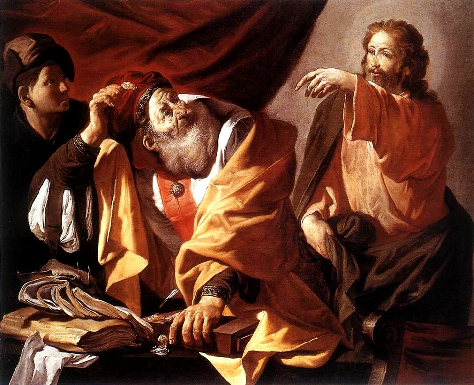 Hendrick ter Brugghen - The Calling of St Matthew - WGA22168