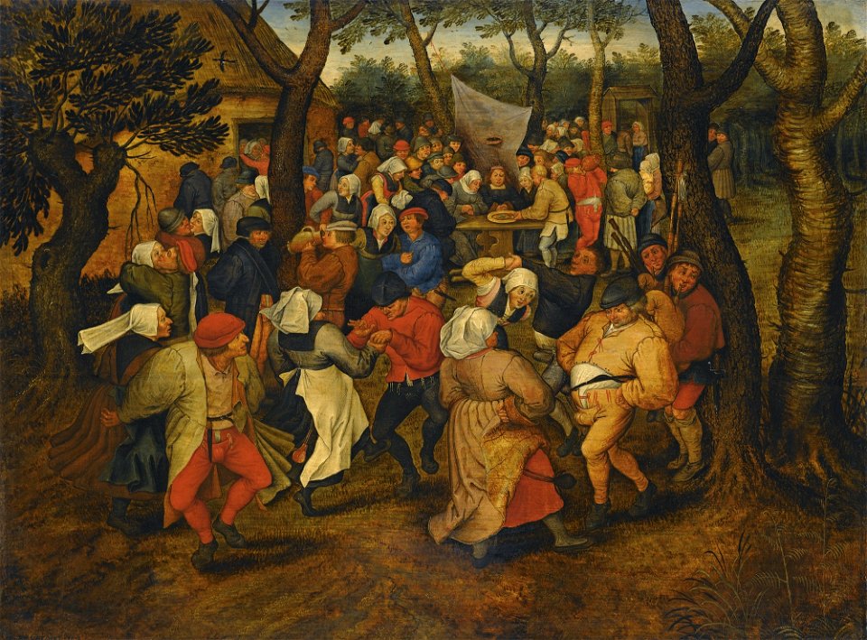 Pieter Brueghel de Jonge - De bruiloft dans (1614)
