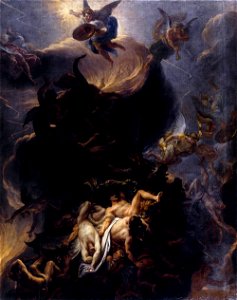 Charles Le Brun - The Fall of the Rebel Angels - WGA12546