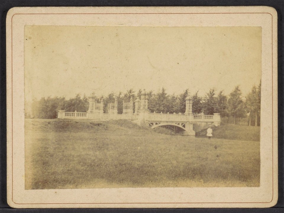 Brug 454 bij de Emmalaan gezien naar het Vondelpark, Afb ANWZ00444000001