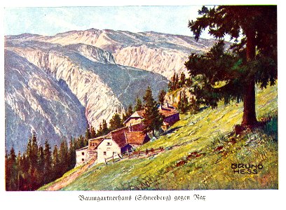 Bruno Hess Schneeberg 1923 dgE