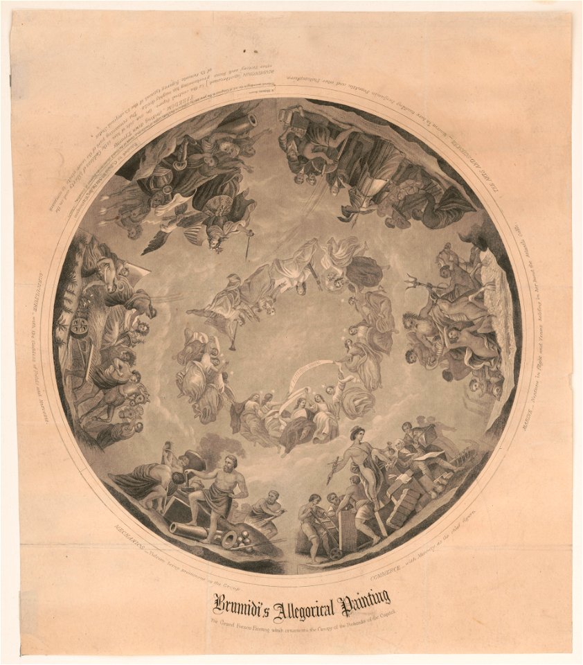 Brumidi's allegorical painting LCCN2003674388