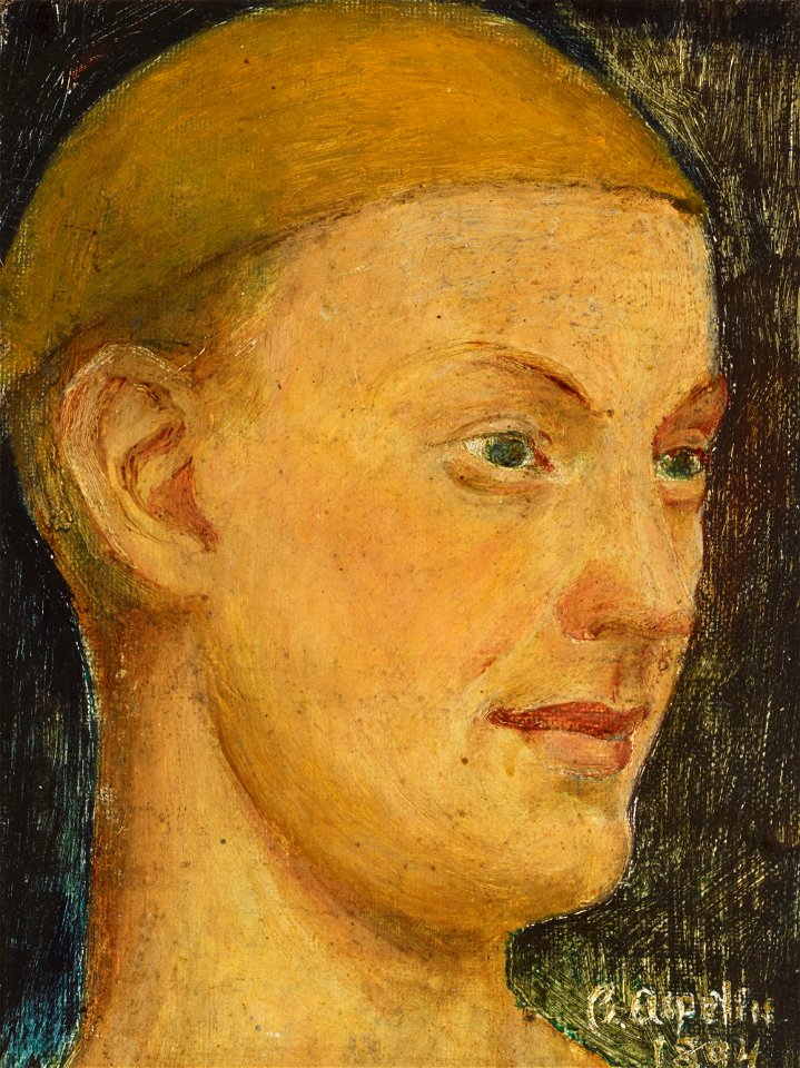 Bruno Aspelin - Self-Portrait - A II 1582 - Finnish National Gallery