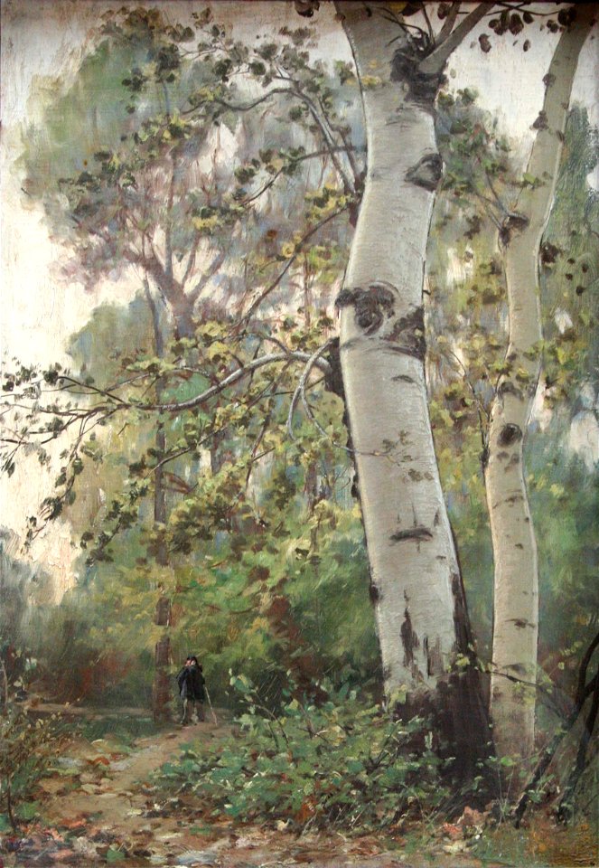 Brunel-Les peupliers du bosquet