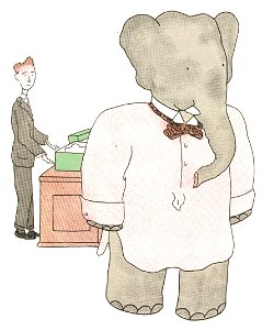 Brunhoff – Histoire de Babar, le petit éléphant (1931) (page 17 crop)