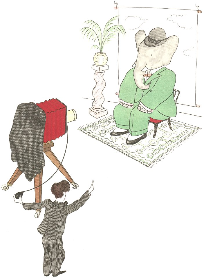 Brunhoff – Histoire de Babar, le petit éléphant (1931) (page 18 crop)