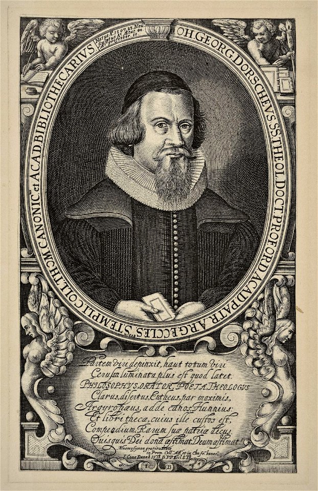 Brunn portrait de Georg Dorscheus mb