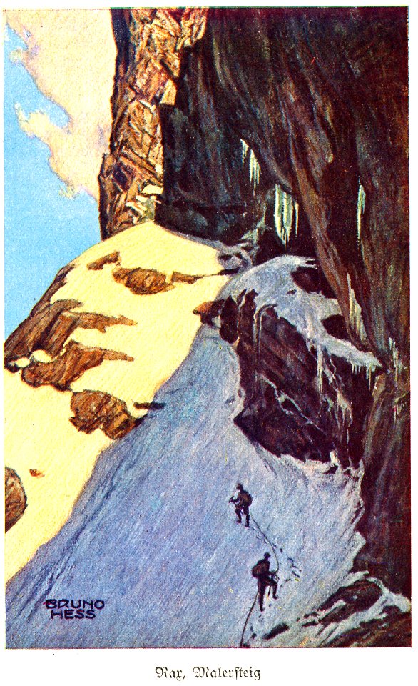 Bruno Hess Rax Malersteig 1923 dgE