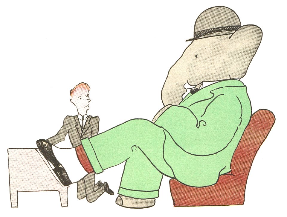 Brunhoff – Histoire de Babar, le petit éléphant (1931) (page 17 crop)4