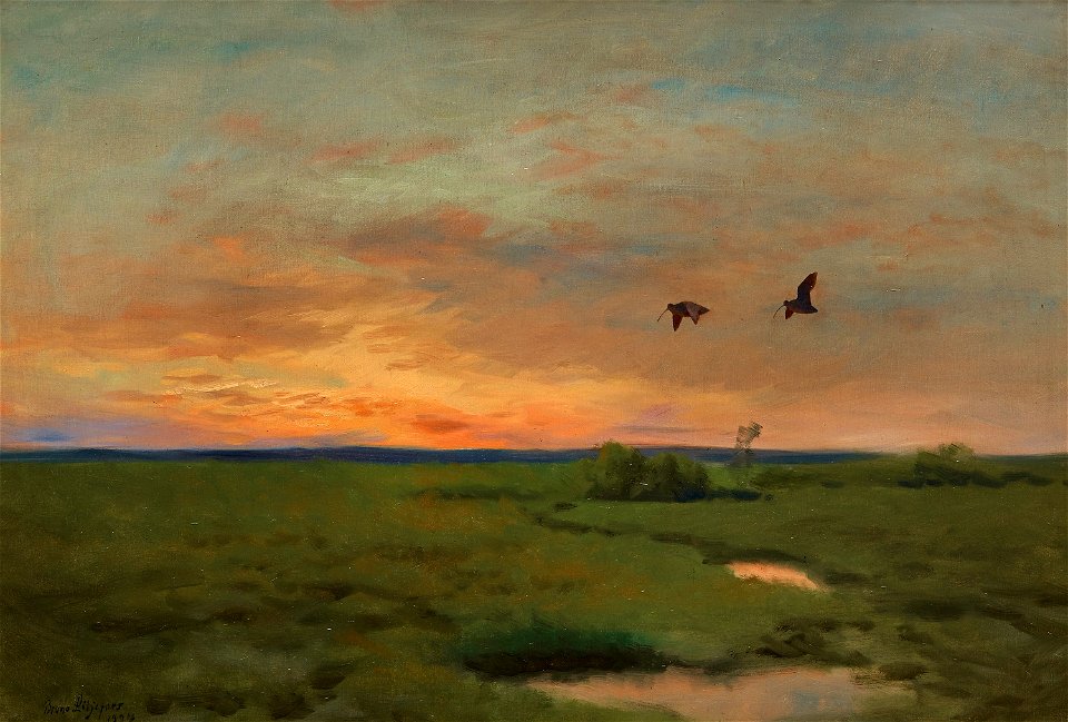 Bruno Liljefors - Spoväng 1924